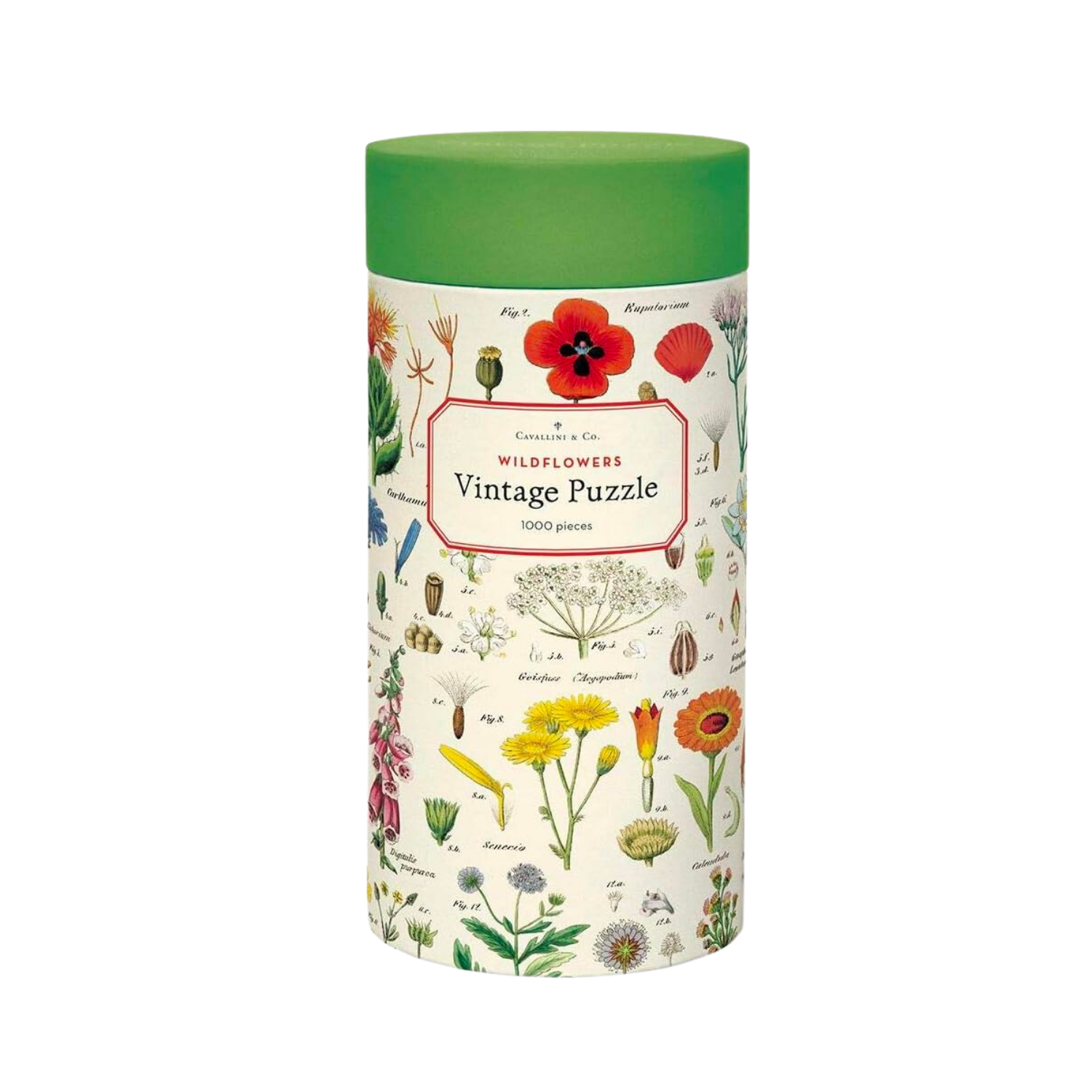 Cavallini Wildflower Puzzle